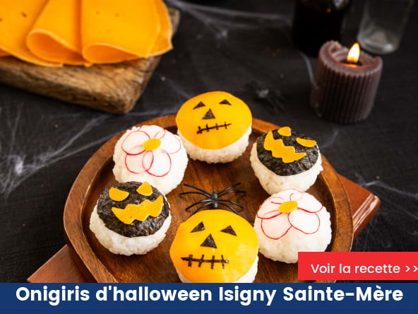 Onigiris d'halloween Isigny Sainte-Mère